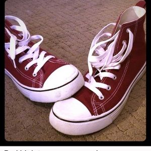 The 21 hi top converse style sneakers 10