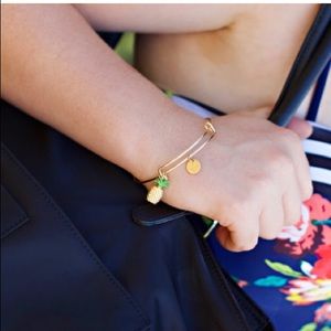 Pineapple charm bracelet