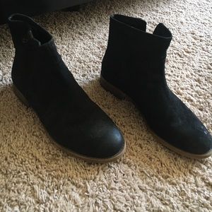 Franco sarto black booties