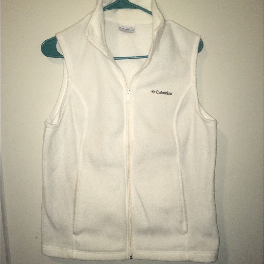 White Columbia Vest