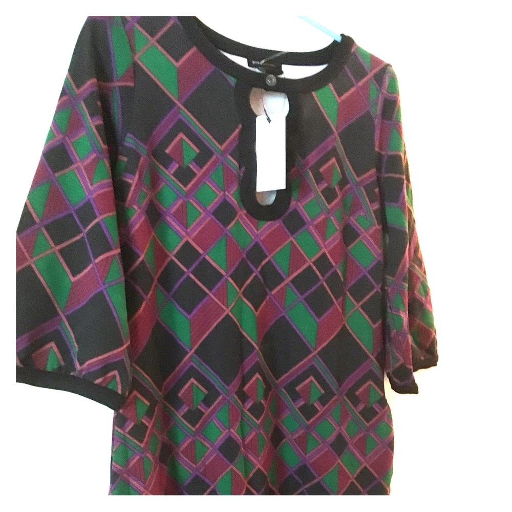 BCBG Max Azria mod tunic dress