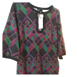 BCBG Max Azria mod tunic dress