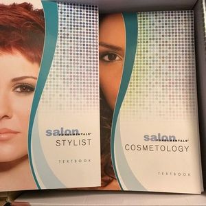 Salon fundamentals cosmetology textbook set