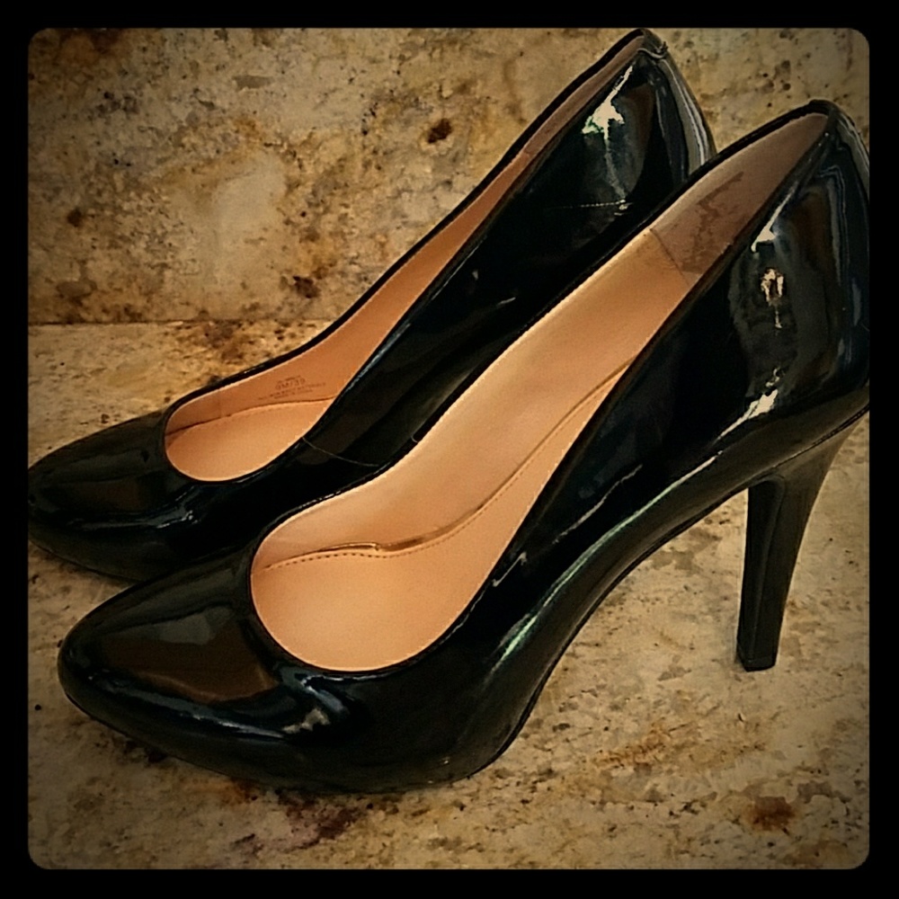 Sexy patent leather 5" heels