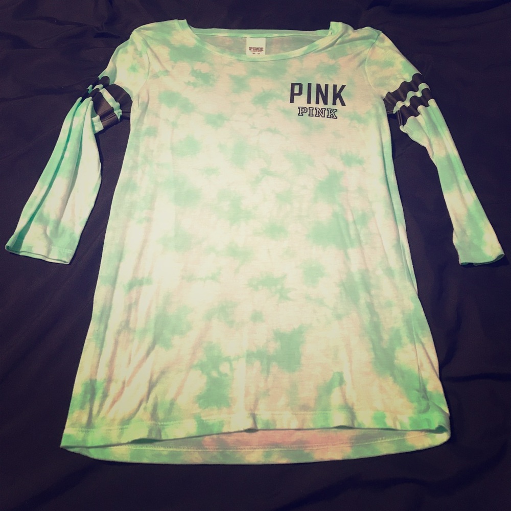 Mint green quarter sleeve VS shirt