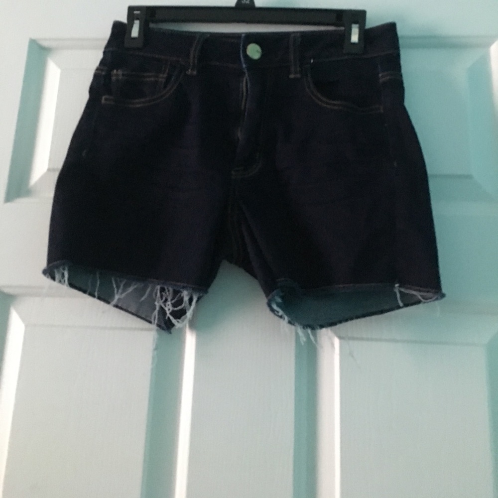 american eagle denim shorts