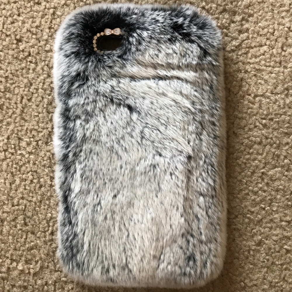 iPhone 6 Plus Fuzzy case