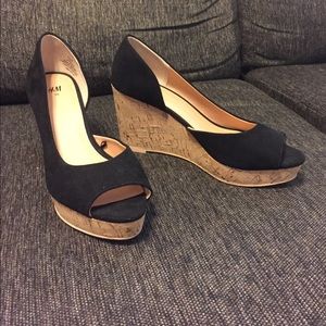 Black and Tan H&M heels/ wedges