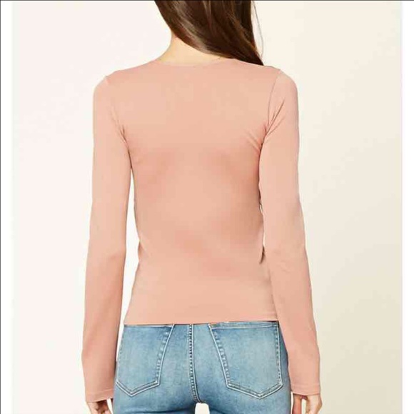 Forver 21 strappy mauve top - Picture 2 of 4