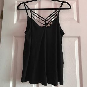 Women's black Express tank top