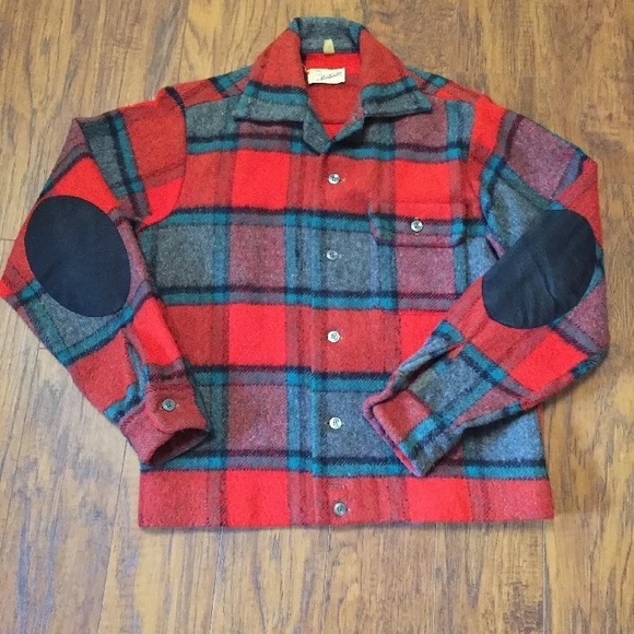 Vintage Other - Vintage Monticello Plaid Wool Jacket
