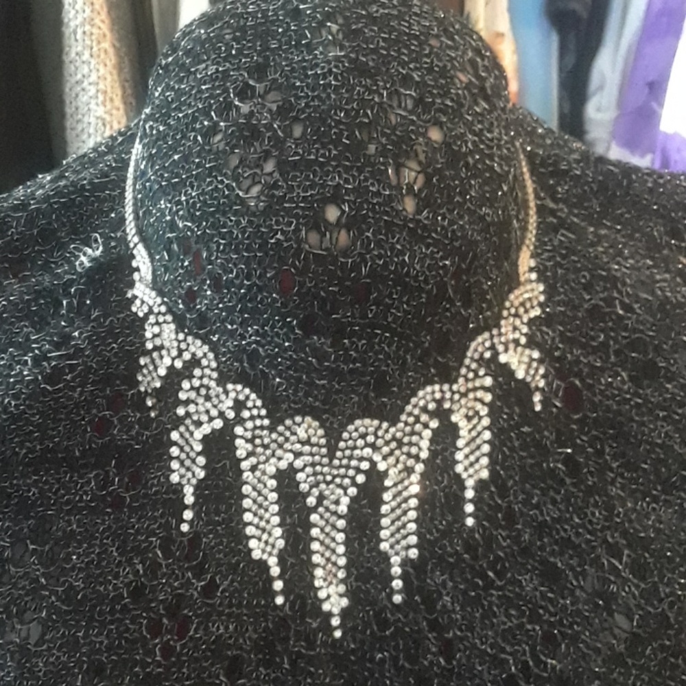 Rhinestone necklace