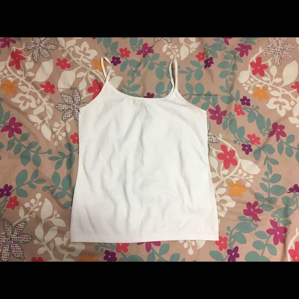 White tank top