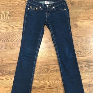 True Religion straight leg jean