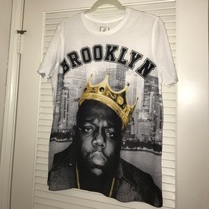Biggie Smalls Brooklyn graphic tee