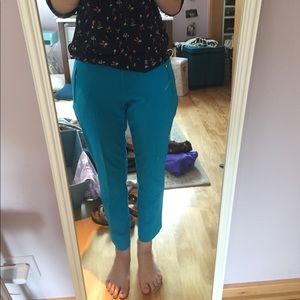 Teal Blue Pants