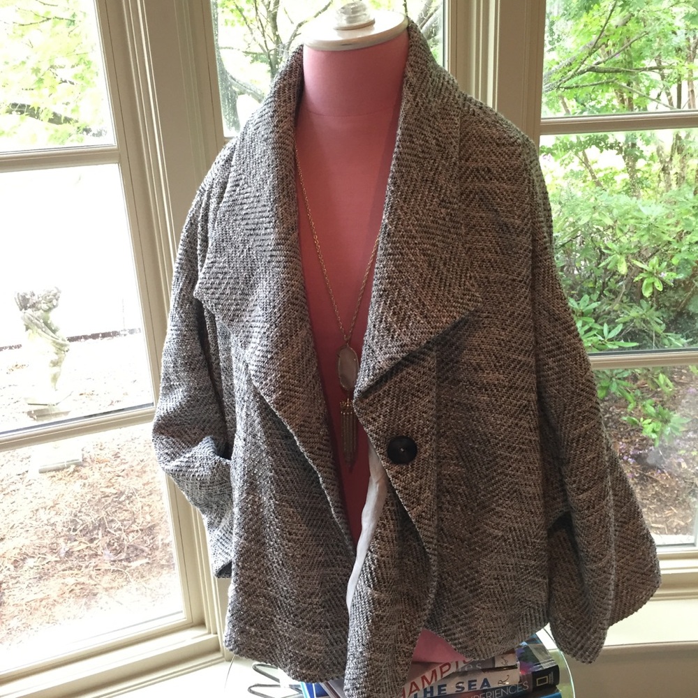 Eileen Fisher heather jacket/blazer