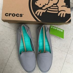 Crocs slip on shoes - gray