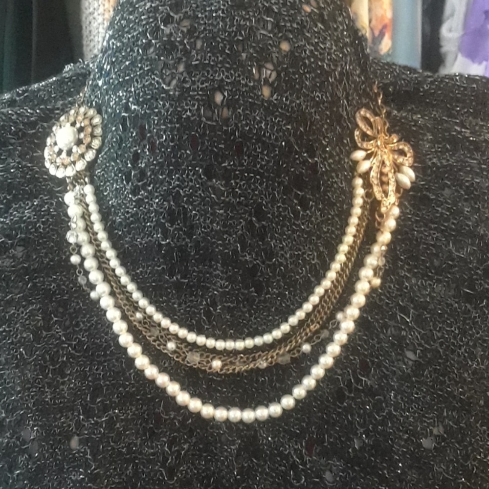 multi strand necklace