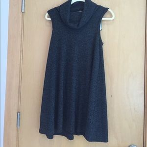Warm winter knit dress