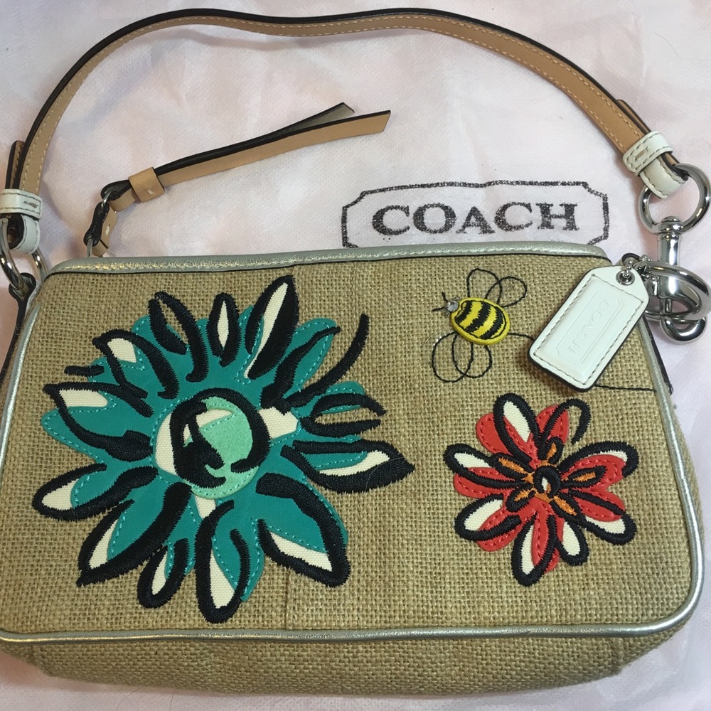 Coach - Bumble Bee small purse/ wristlet