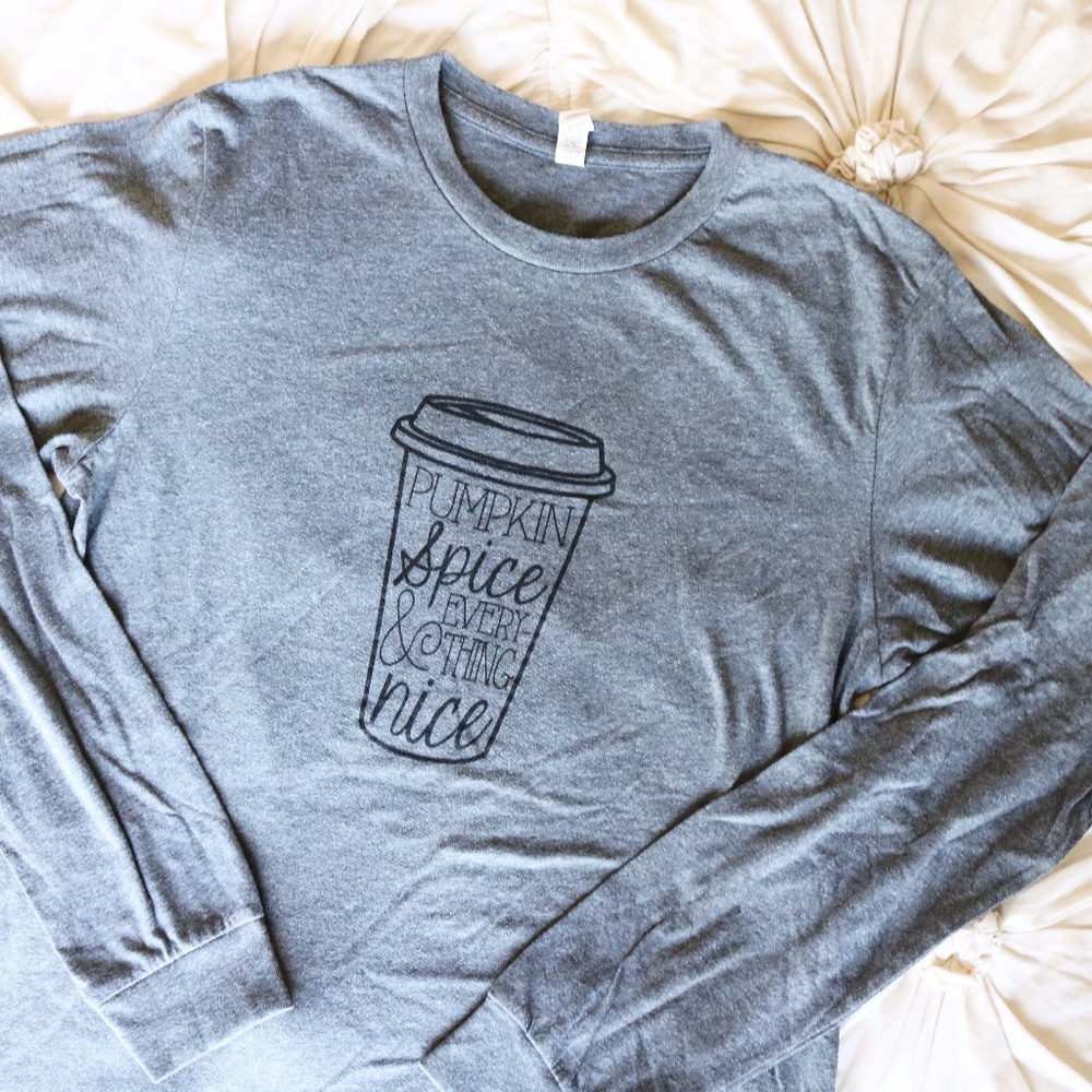 NEW!! Pumpkin Spice & Everything Nice TShirt