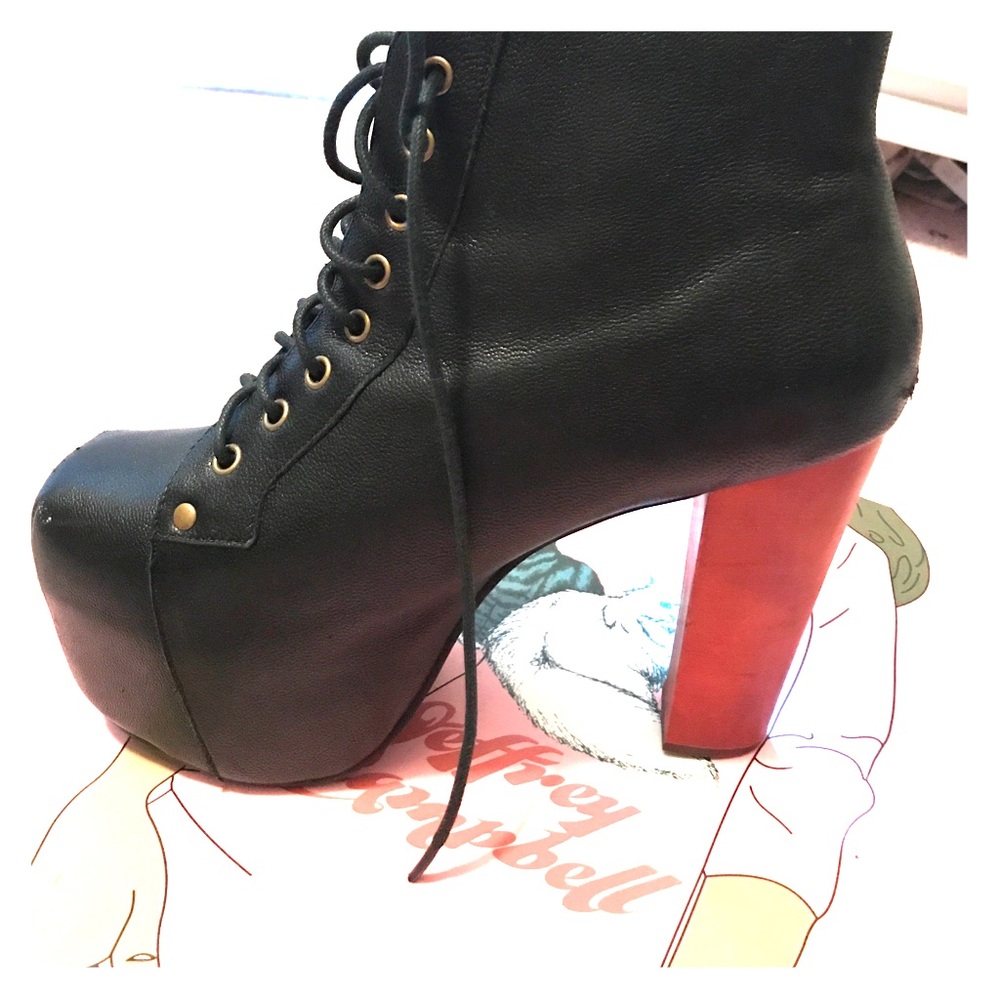 Jeffrey Campbell wooden heels