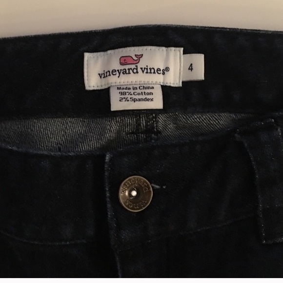 Vineyard Vines Dark Wash Jeans - Picture 3 of 3