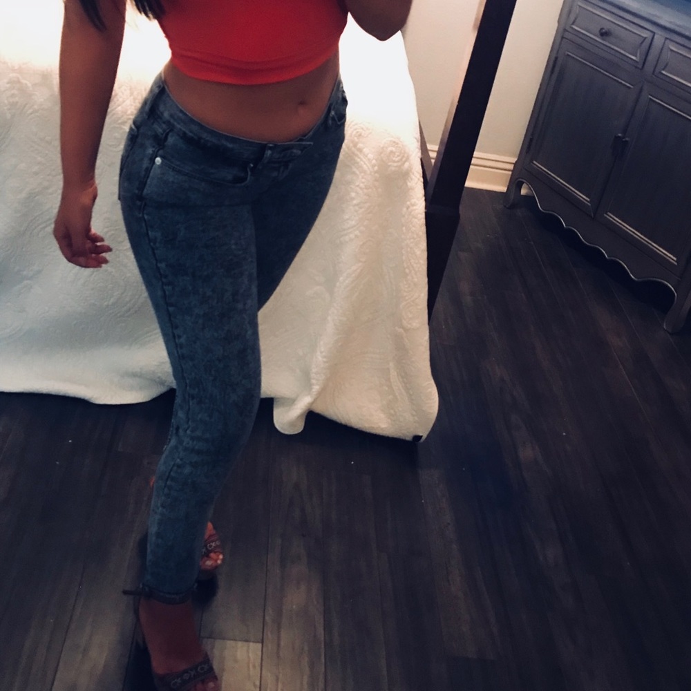 Levi's 524 skinny jeans