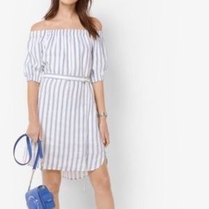 Michael Kors off the shoulder dress