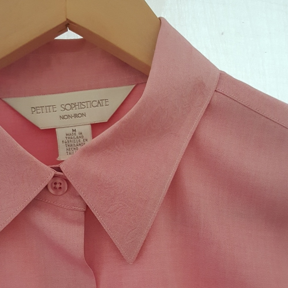 Button Down with Detailed Collar