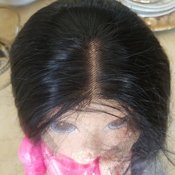 Ready to Ship Today- Ombre Black Gray Beauty Lace main image 8