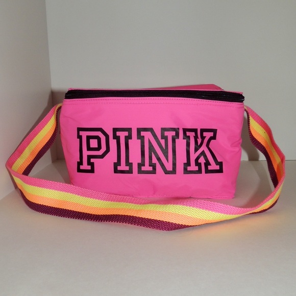 PINK Victoria's Secret Handbags - VS Pink NEW pink cooler! Never Used!