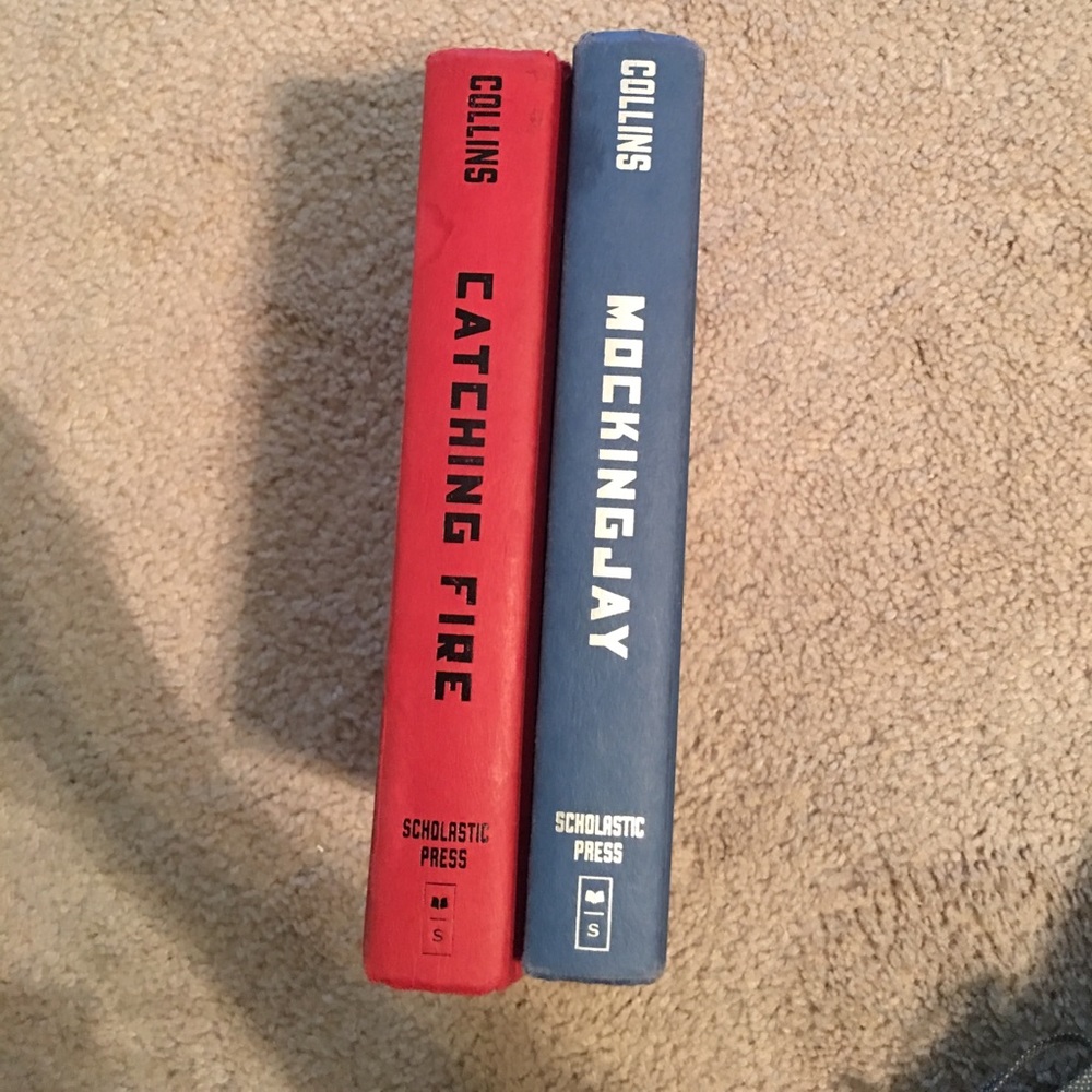 Catching Fire and Mockingjay by Collins