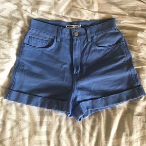American Apparel High Waisted Shorts