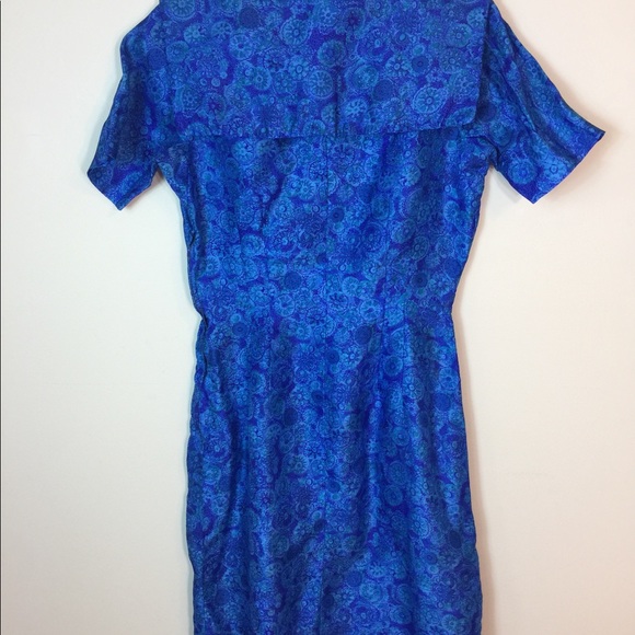 Vintage Dresses - Vintage 60's Silk HH Wragg Wiggle dress Vintage Dresses - Vintage 60's Silk HH Wragg Wiggle dress