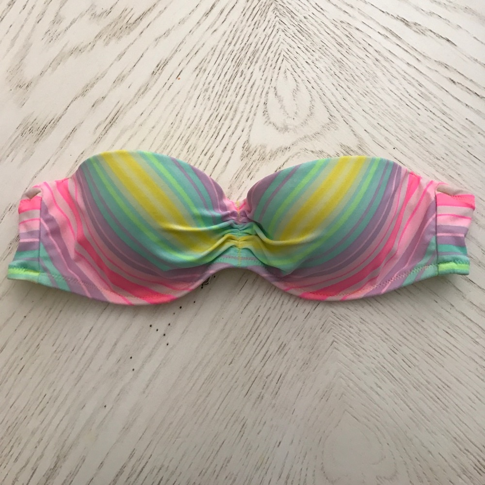 VS multi color bikini top