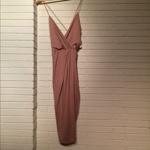 NWT strappy rose dress