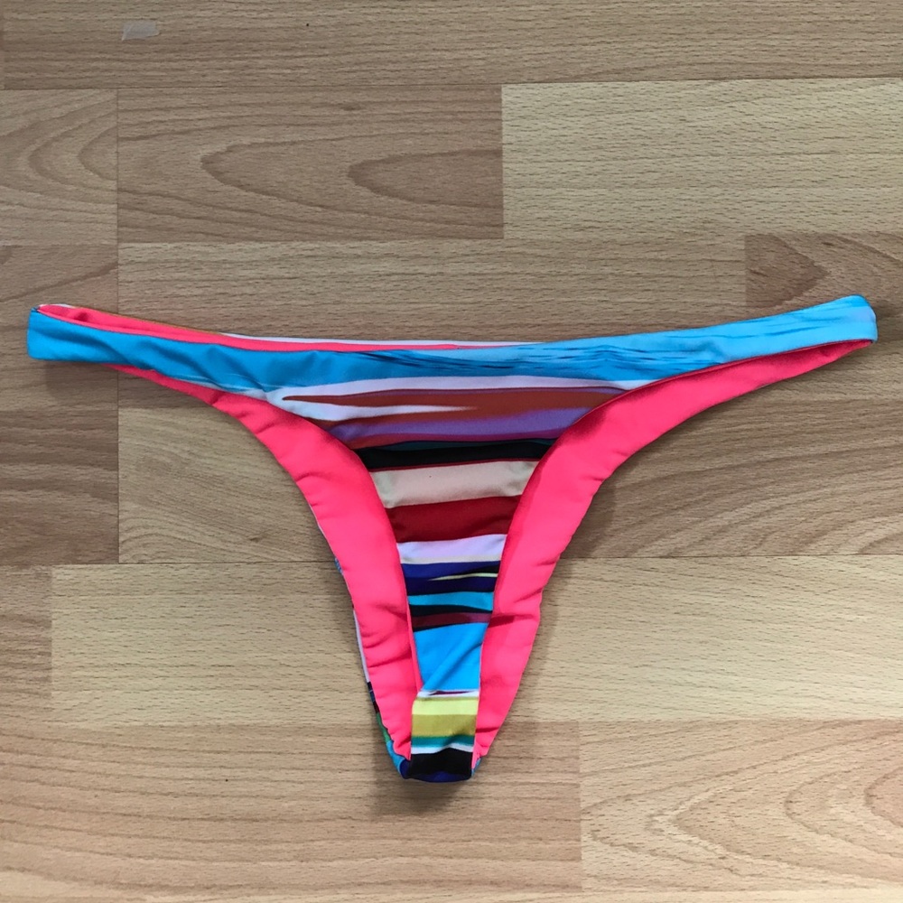 Liquid Ambition "Reversible" Thong Bikini Bottom