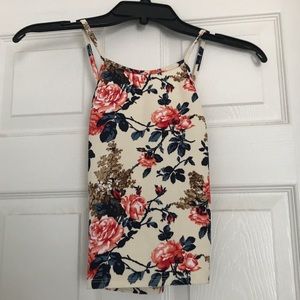 Forever 21 Floral Crop Top