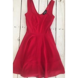 Red Skater Dress