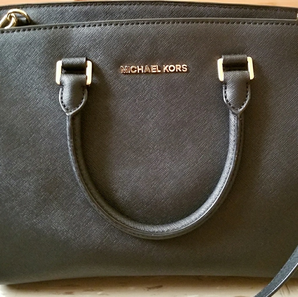 Michael Kors Jet Set Saffiano Satchel