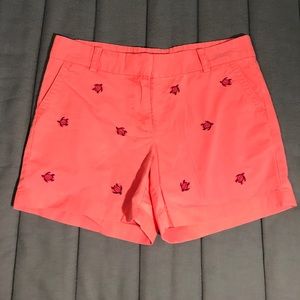 Vineyard Vines Neon Orange Girls Shorts
