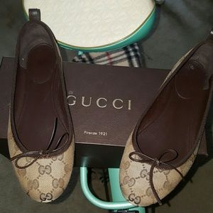 I'm selling one time worn Authentic Gucci ebony/