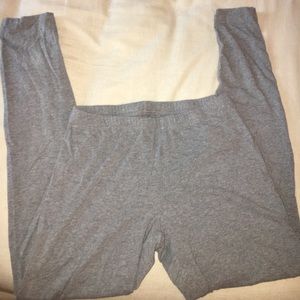 Old Navy Medium Gray cotton fitted leggings sz M