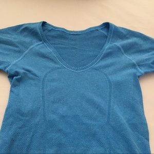 Lululemon Mesh Short-Sleeved Crew