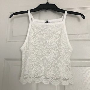 H&M Lace Crop Top