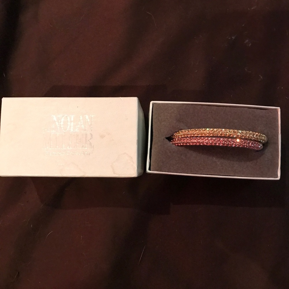 Nolan Miller Bracelets rose/yellow gold $25 both