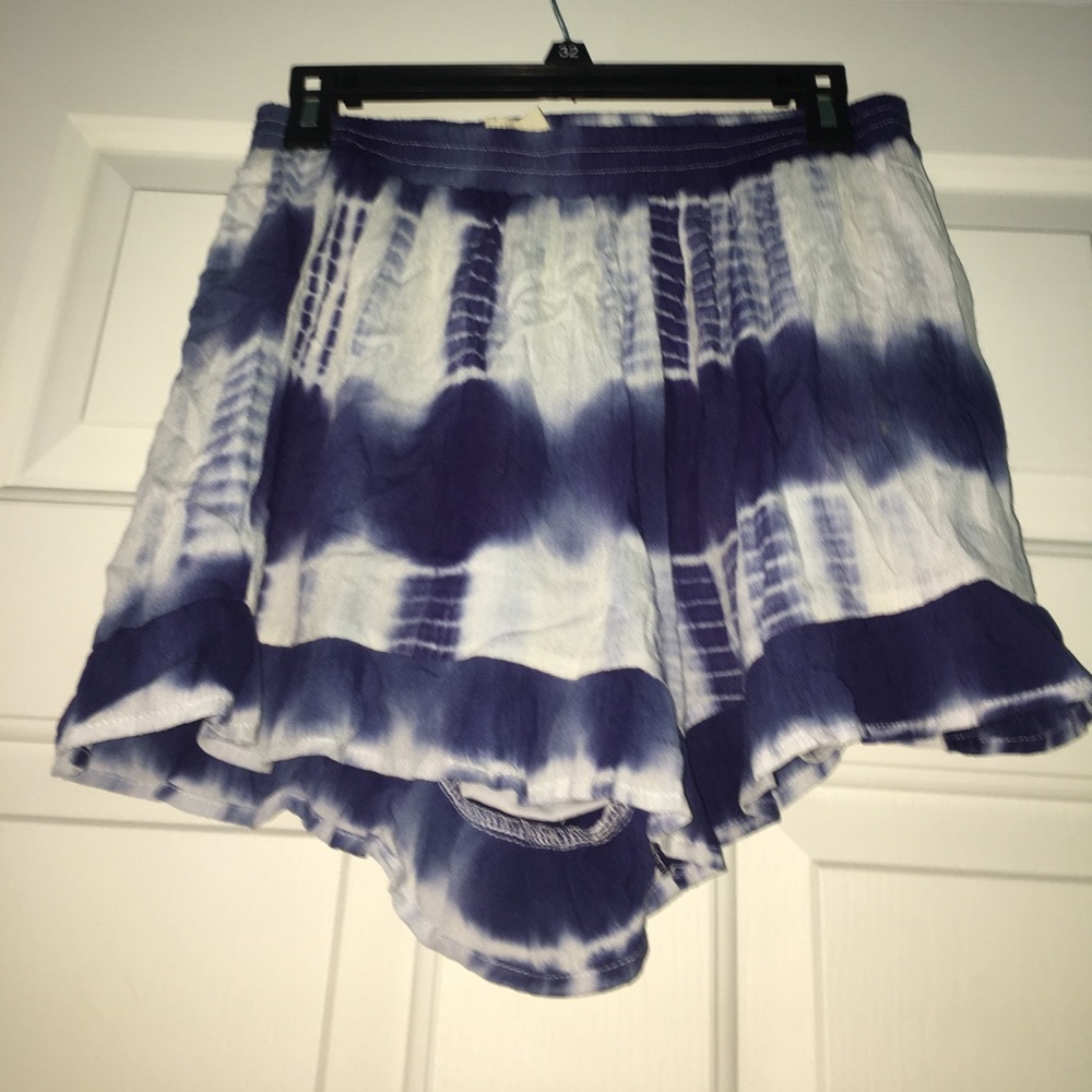 blue and white never been worn shorts