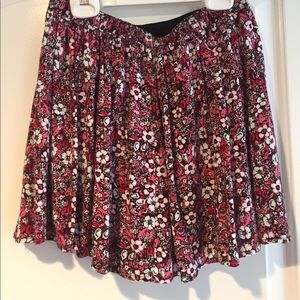 Summer/spring floral skirt worn twice